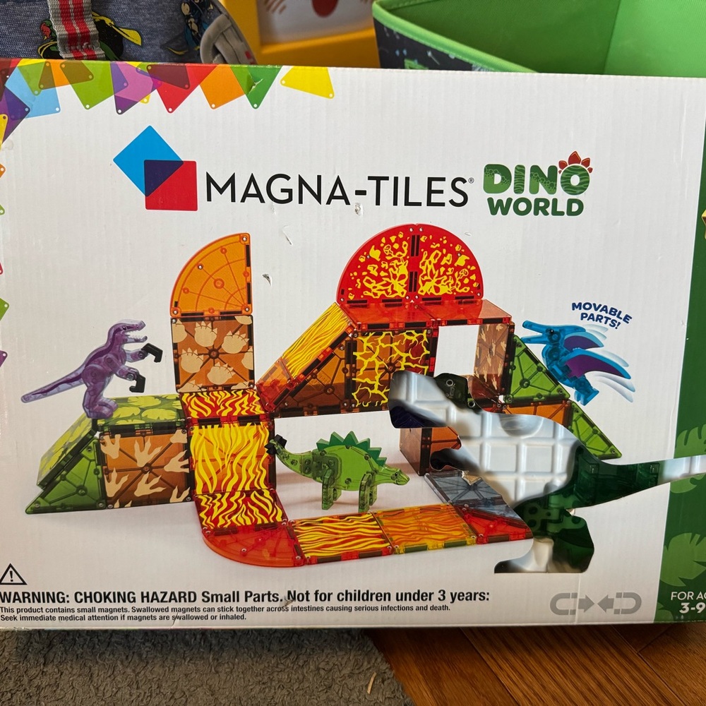 Dino World Building Set - Vibrant Colors